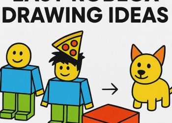 Easy Roblox Drawing Ideas
