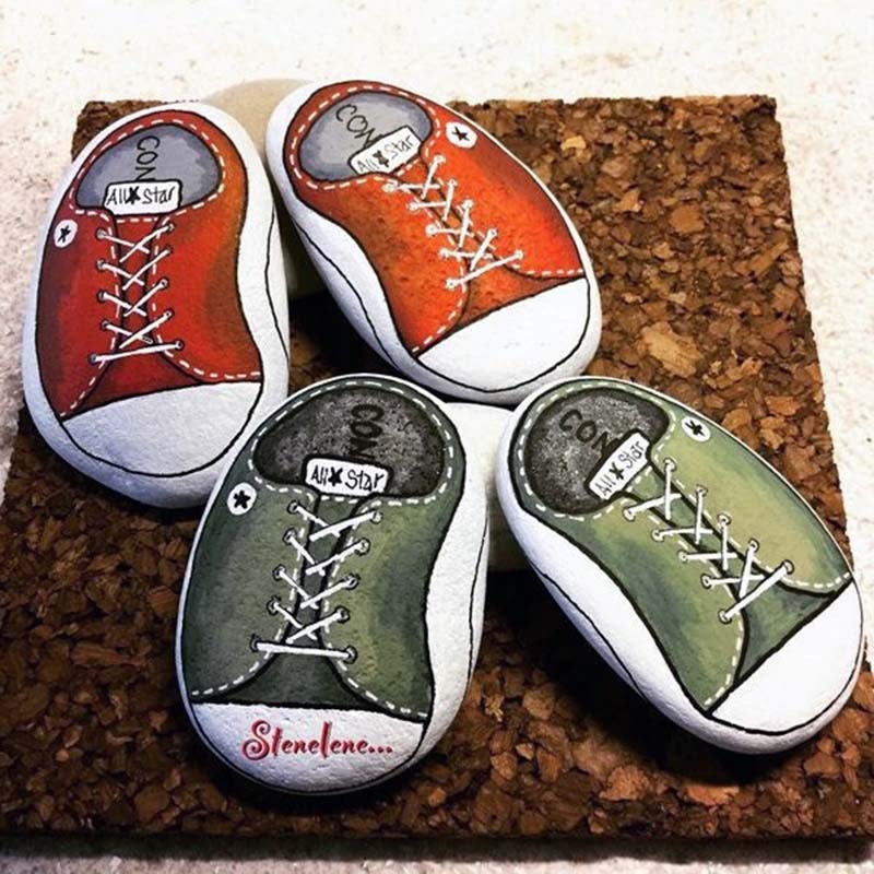 Easy Rock Painting Ideas 10