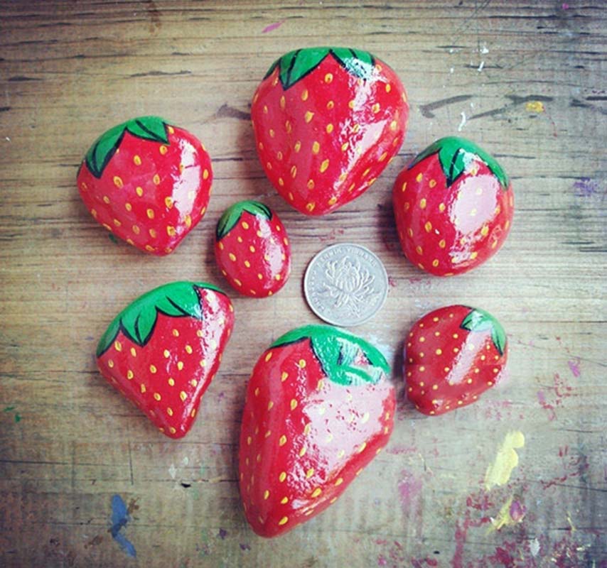 Easy Rock Painting Ideas 16