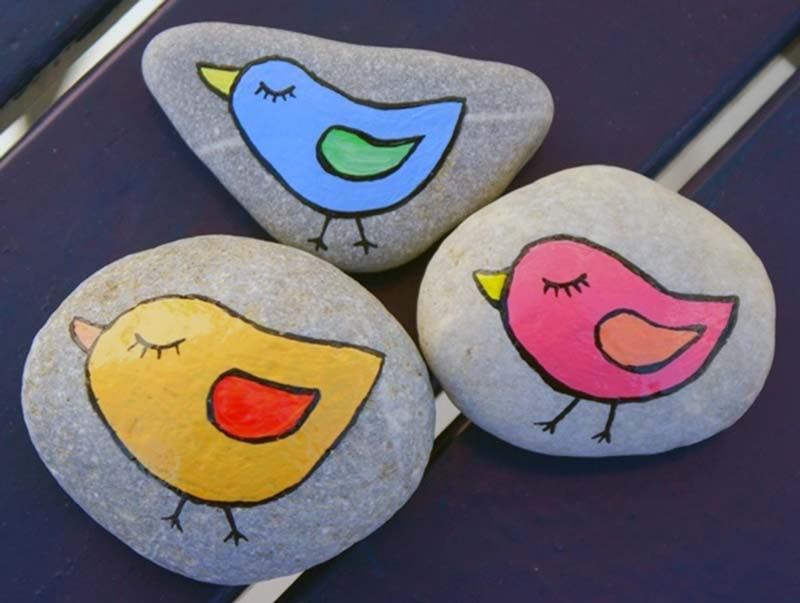 Easy Rock Painting Ideas 20