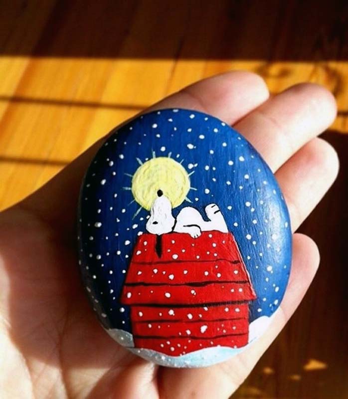 Easy Rock Painting Ideas 22
