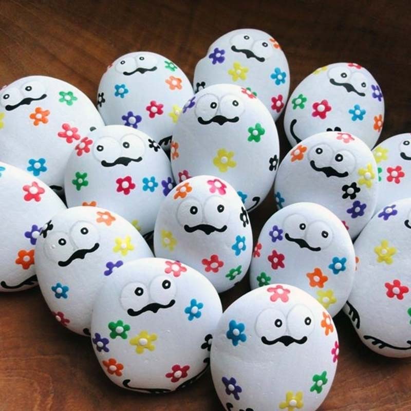 Easy Rock Painting Ideas 24