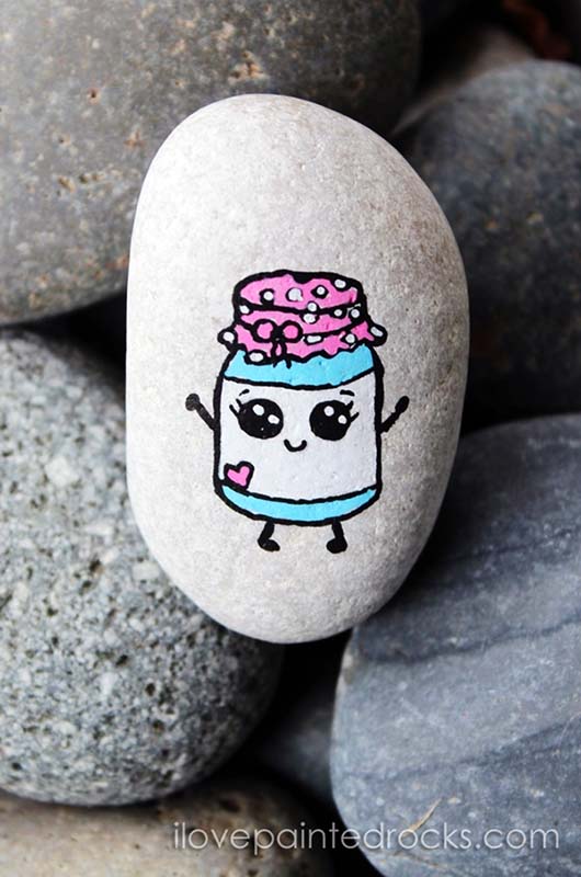 Easy Rock Painting Ideas 30