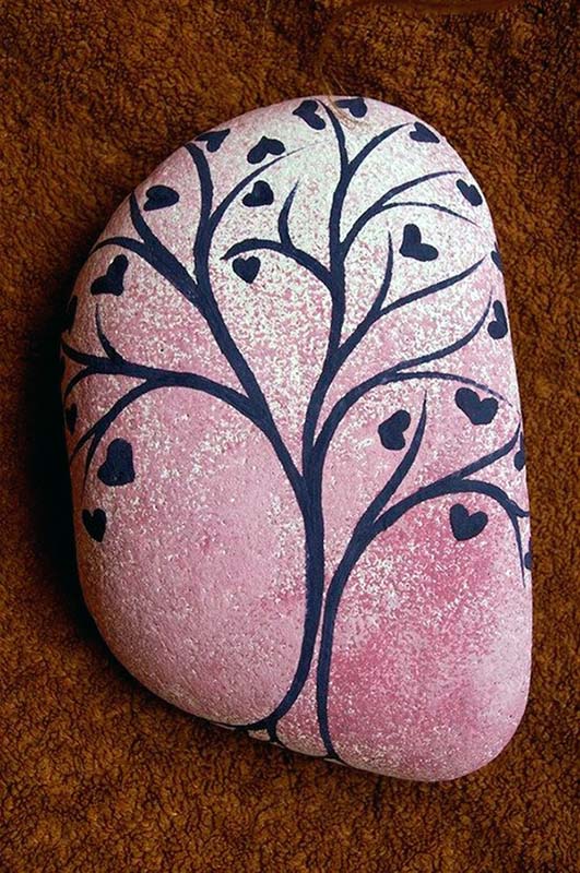 Easy Rock Painting Ideas 40