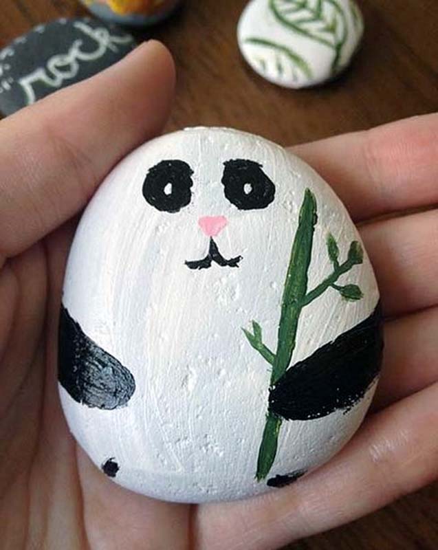 Easy Rock Painting Ideas 46