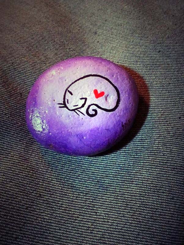 Easy Rock Painting Ideas 51