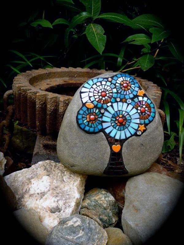 Easy Rock Painting Ideas 64