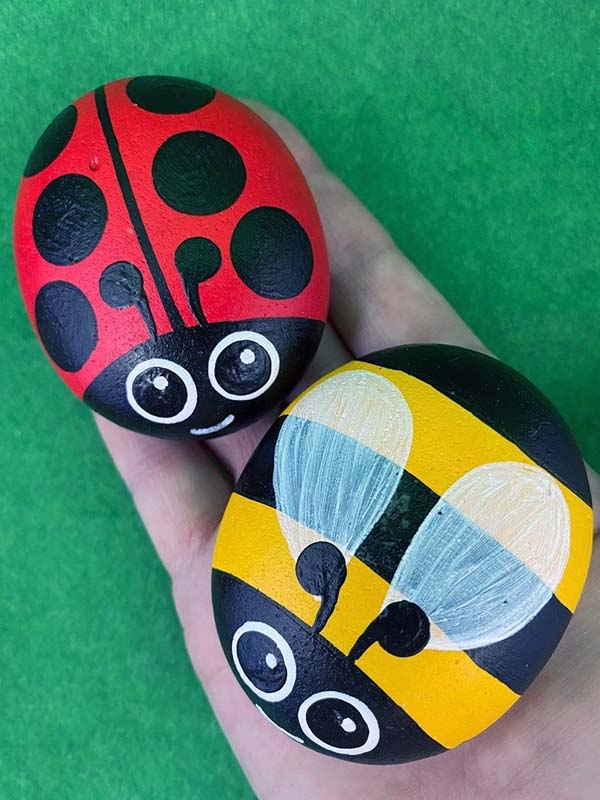 Easy Rock Painting Ideas 68