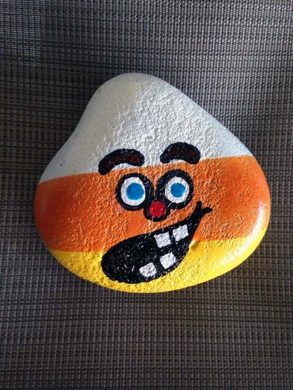 Easy Rock Painting Ideas 7