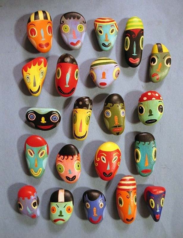 Easy Rock Painting Ideas 79