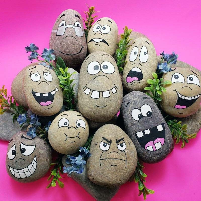 Easy Rock Painting Ideas 80