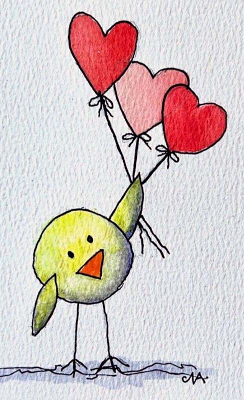 Easy Whimsical Watercolor Ideas 21