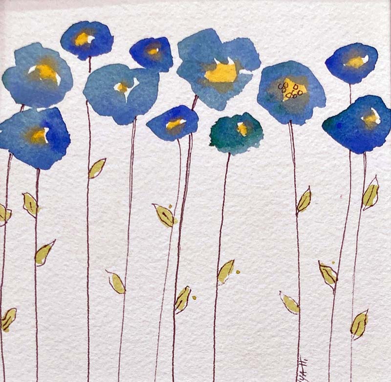 Easy Whimsical Watercolor Ideas 35