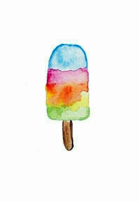 Easy Whimsical Watercolor Ideas 39