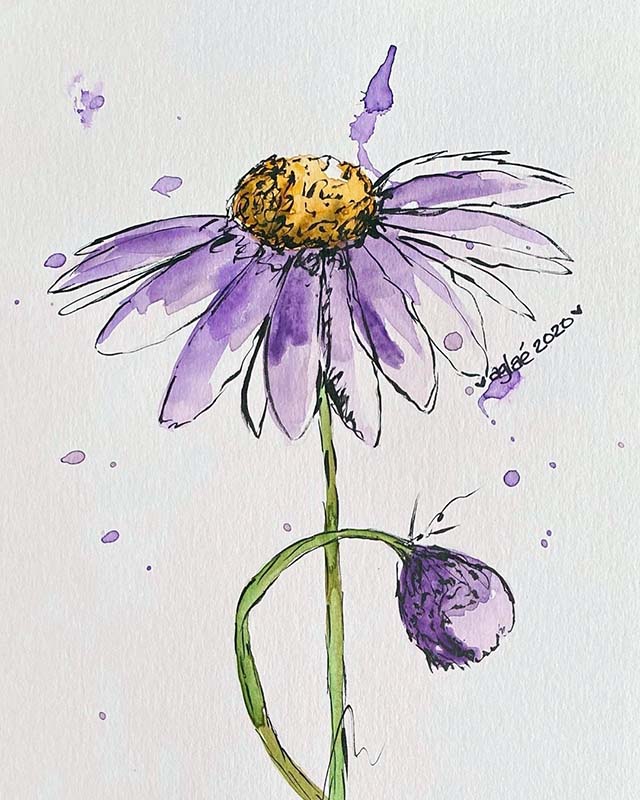 Easy Whimsical Watercolor Ideas 41