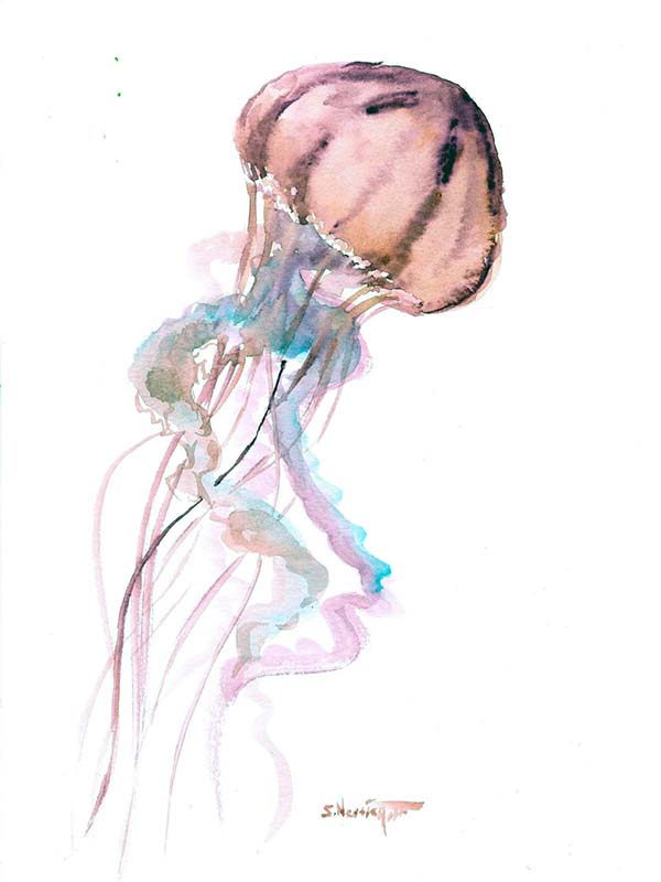 Easy Whimsical Watercolor Ideas 45
