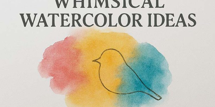 Easy Whimsical Watercolor Ideas