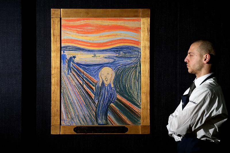The Scream by Edvard Munch