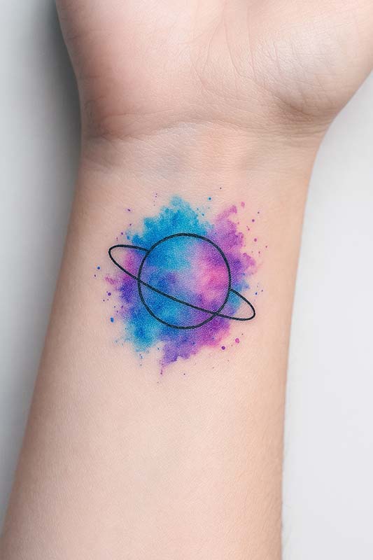 Planet Tattoo Ideas 2