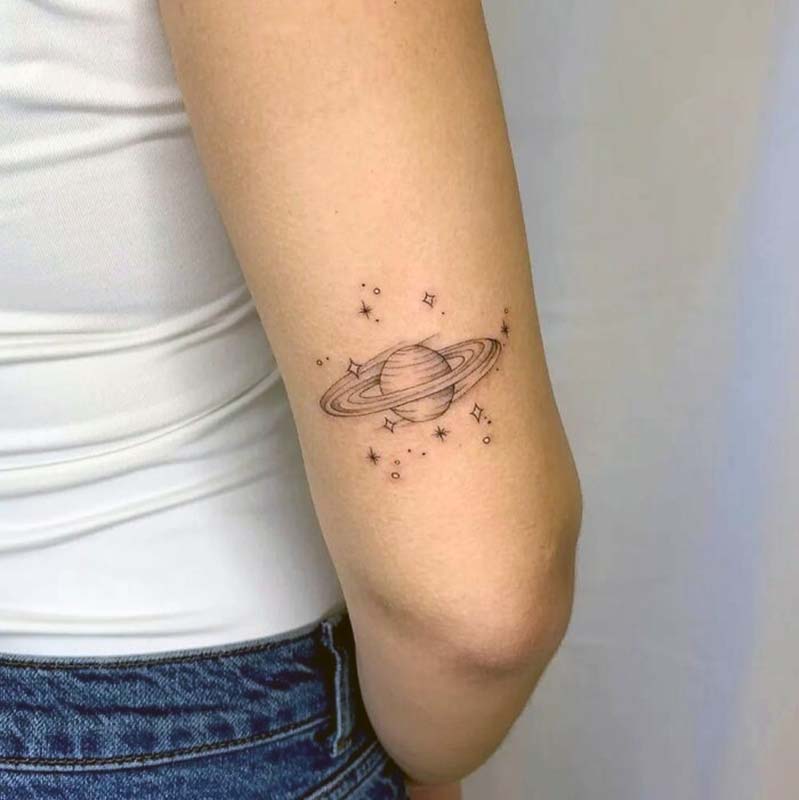 Planet Tattoo Ideas 20
