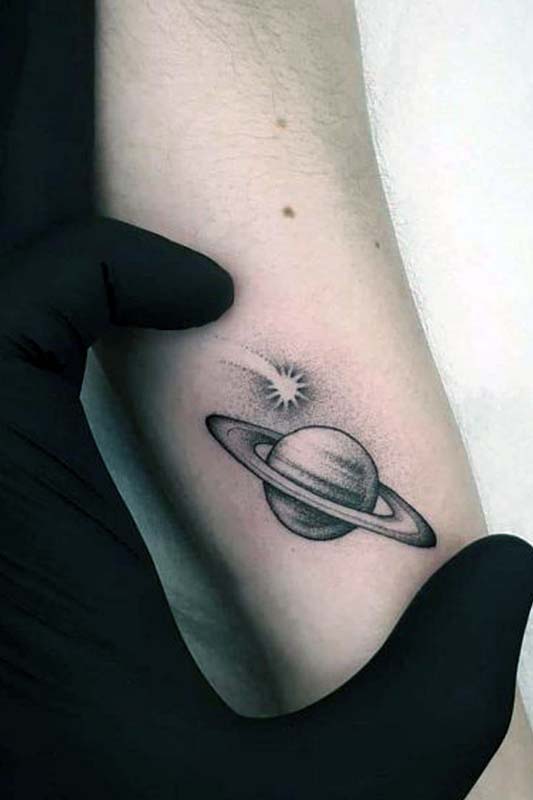 Planet Tattoo Ideas 22