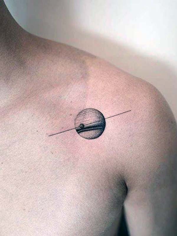 Planet Tattoo Ideas 23