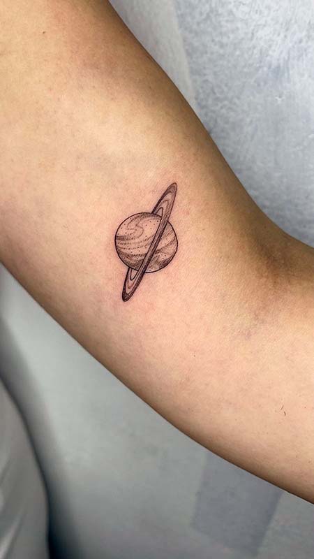 Planet Tattoo Ideas 25
