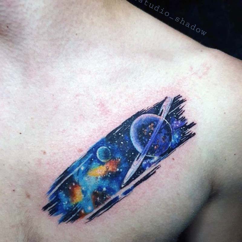 Planet Tattoo Ideas 34