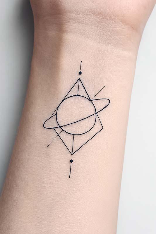 Planet Tattoo Ideas 4
