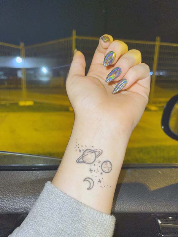 Planet Tattoo Ideas 40