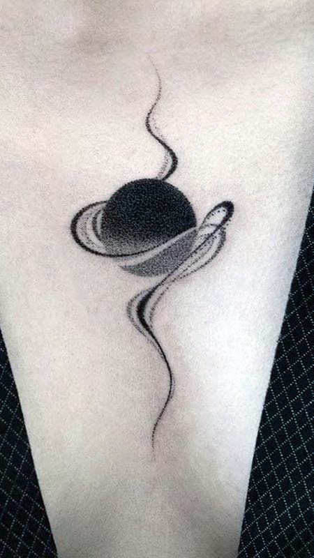 Planet Tattoo Ideas 44