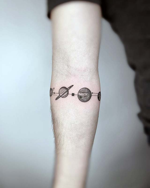 Planet Tattoo Ideas 46