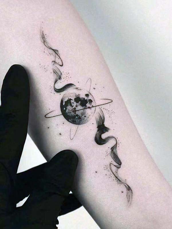 Planet Tattoo Ideas 51