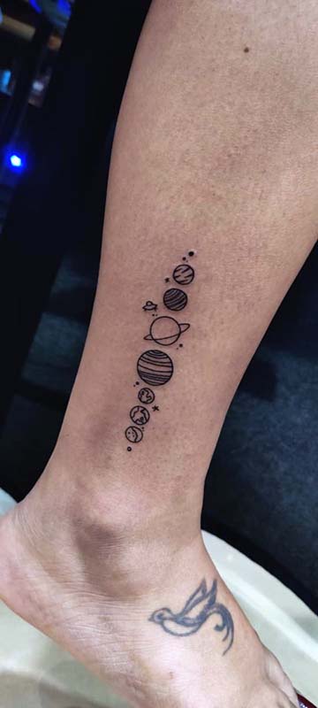 Planet Tattoo Ideas 53