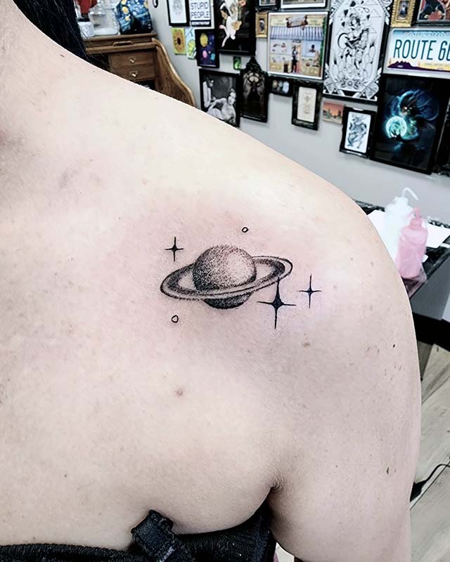 Planet Tattoo Ideas 62