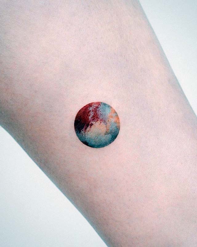 Planet Tattoo Ideas 69