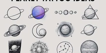 Planet Tattoo Ideas