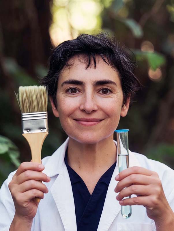 Close up of artistic observation of nature