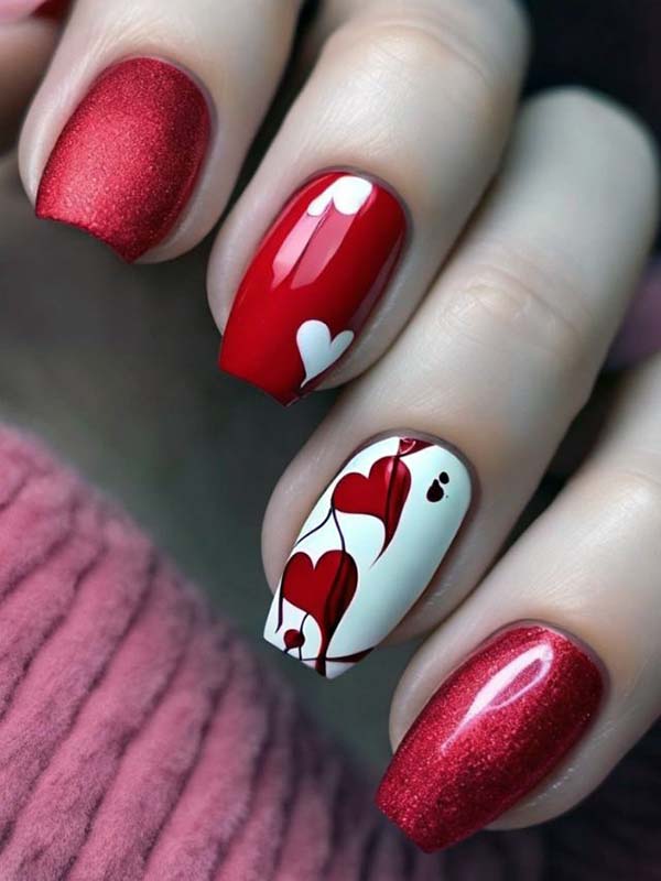 Valentines Day Nail Ideas 15