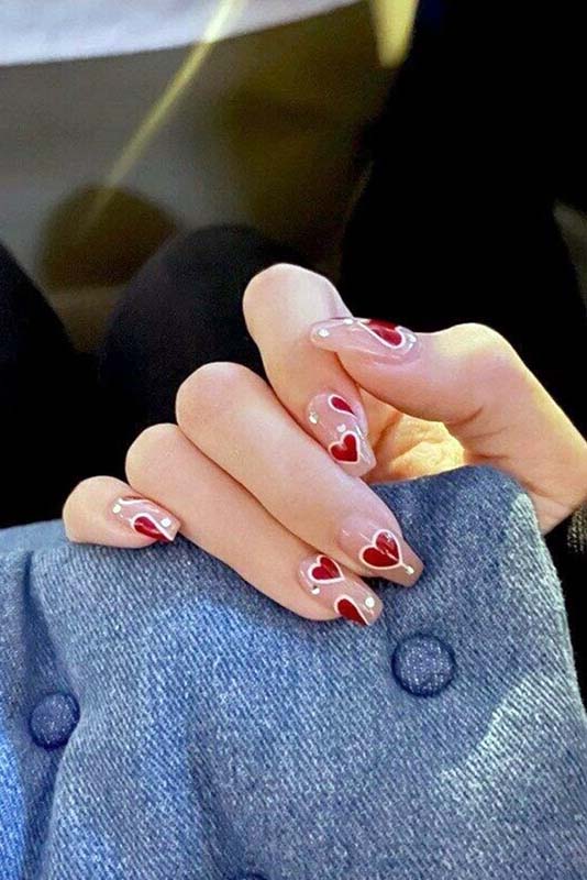 Valentines Day Nail Ideas 16