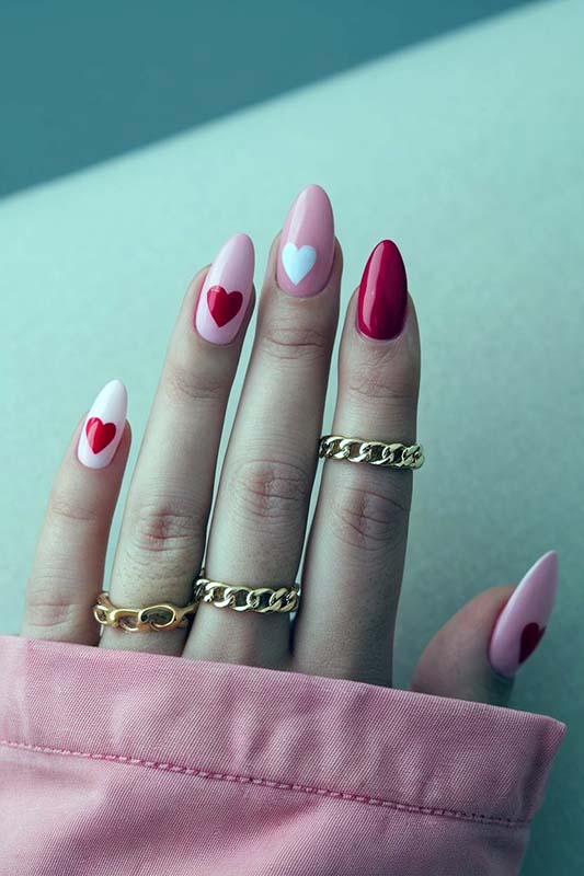 Valentines Day Nail Ideas 24