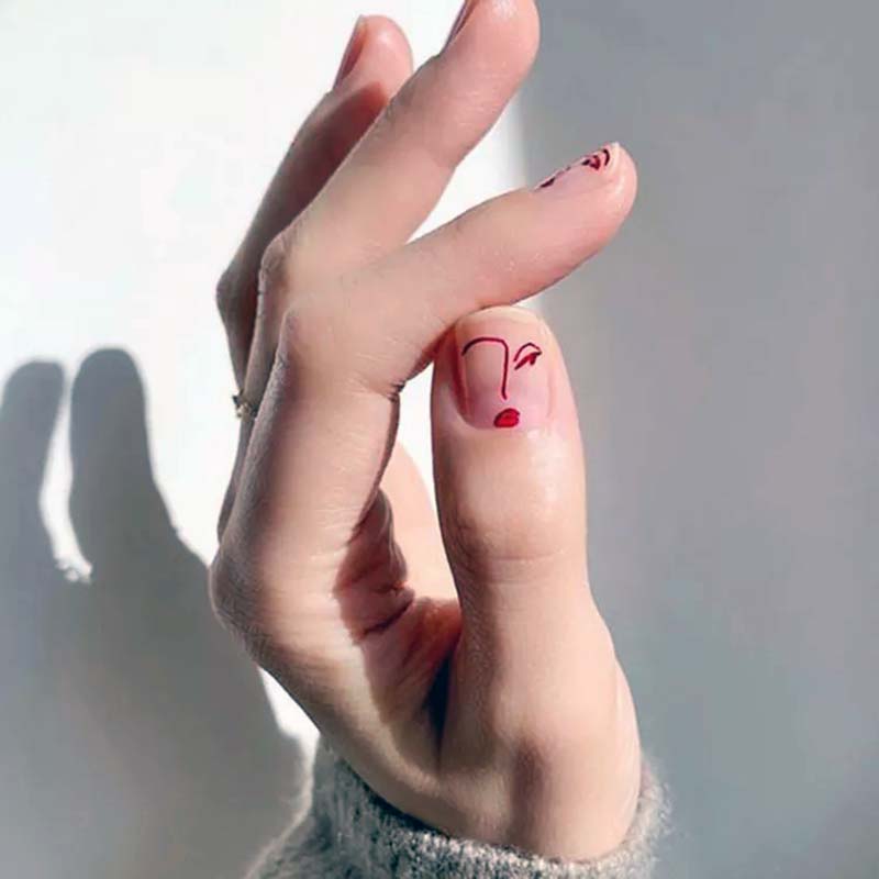 Valentines Day Nail Ideas 41