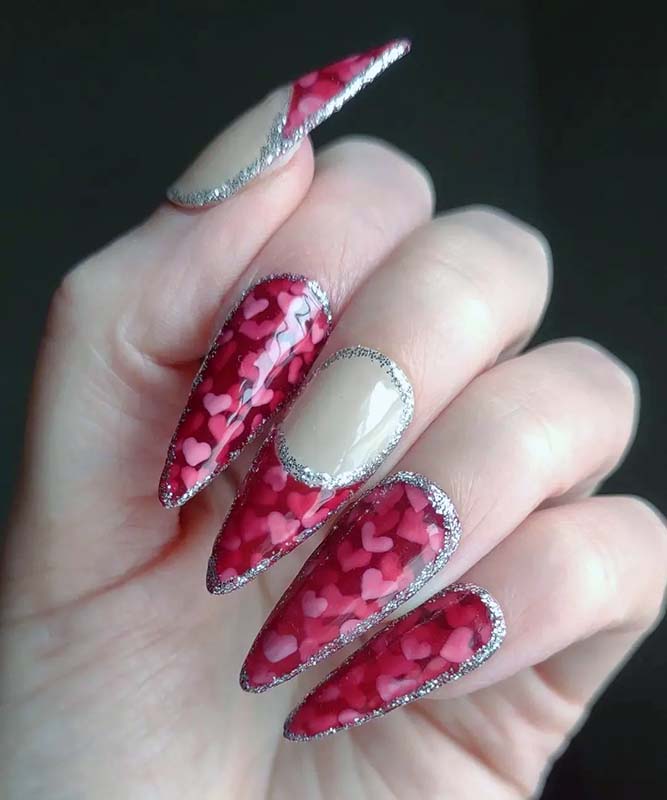 Valentines Day Nail Ideas 46
