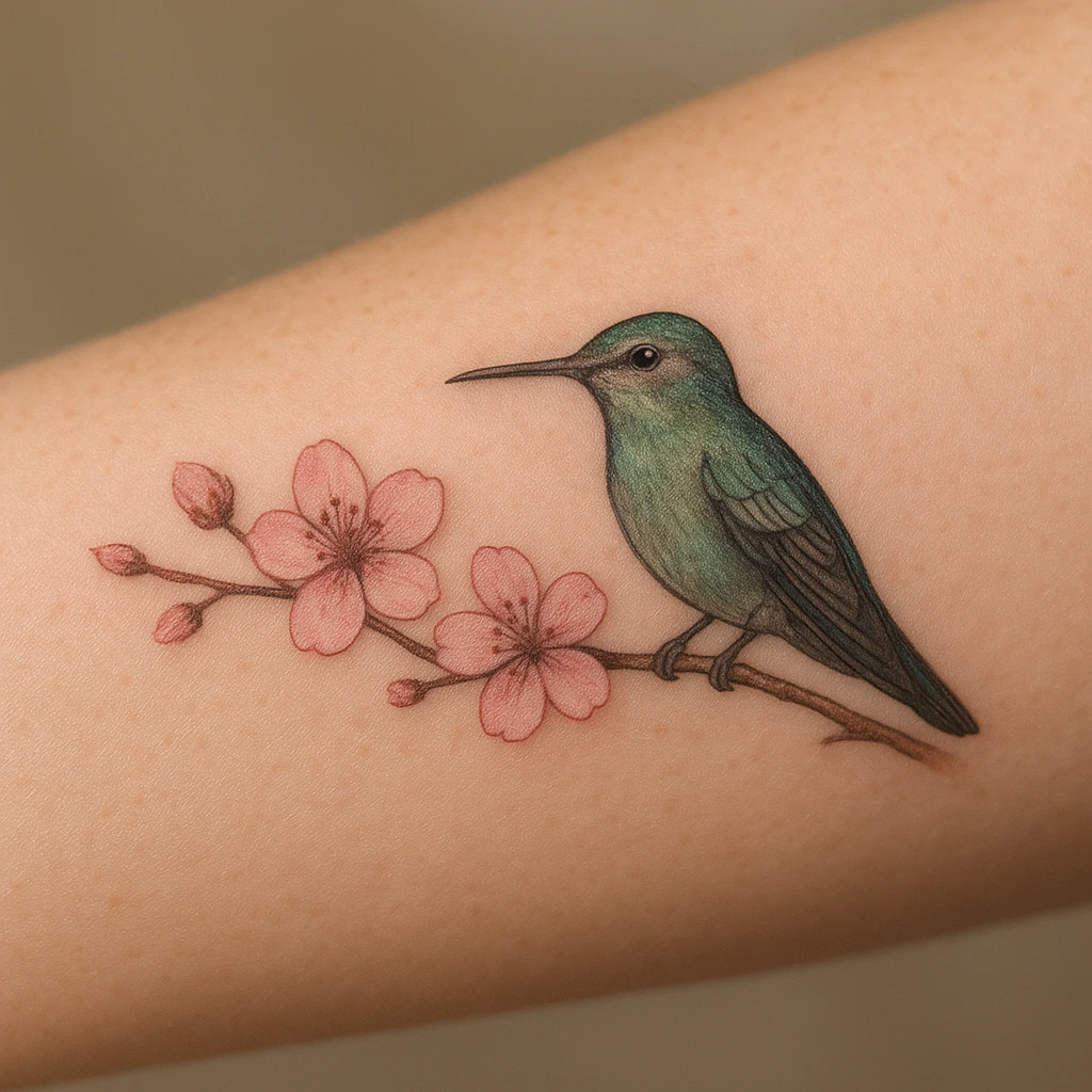 Hummingbird tattoo ideas 41