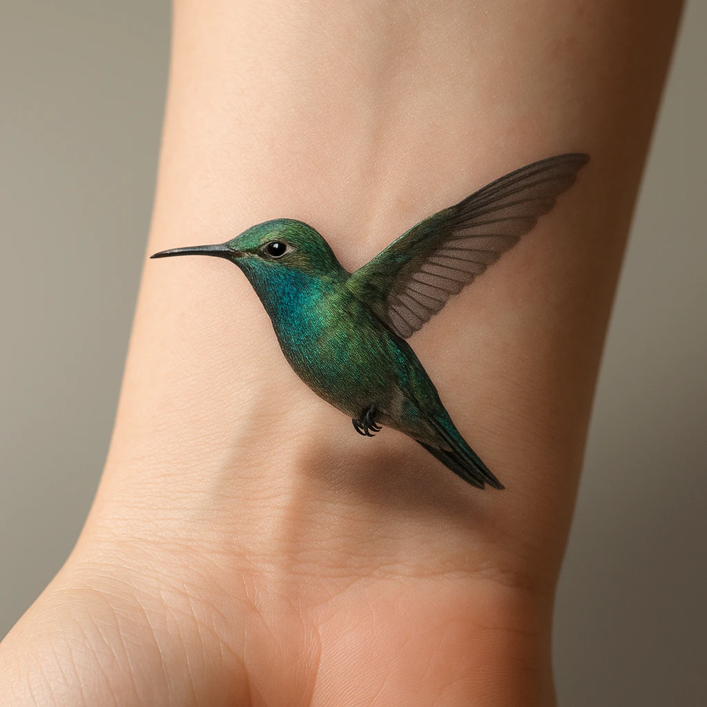 Hummingbird tattoo ideas 42