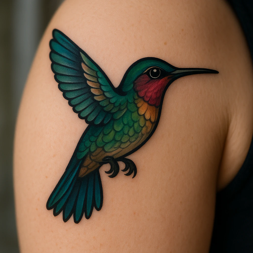 Hummingbird tattoo ideas 81