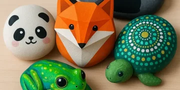 Animal Rock Painting Ideas