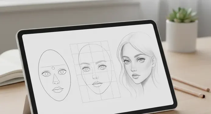 Draw A Face For Beginners