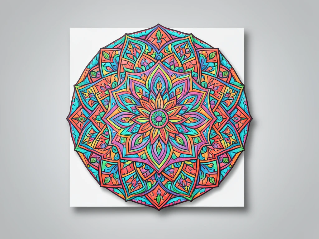 Easy Mandala Art Pattern 47