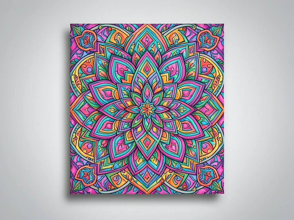 Easy Mandala Art Pattern 50